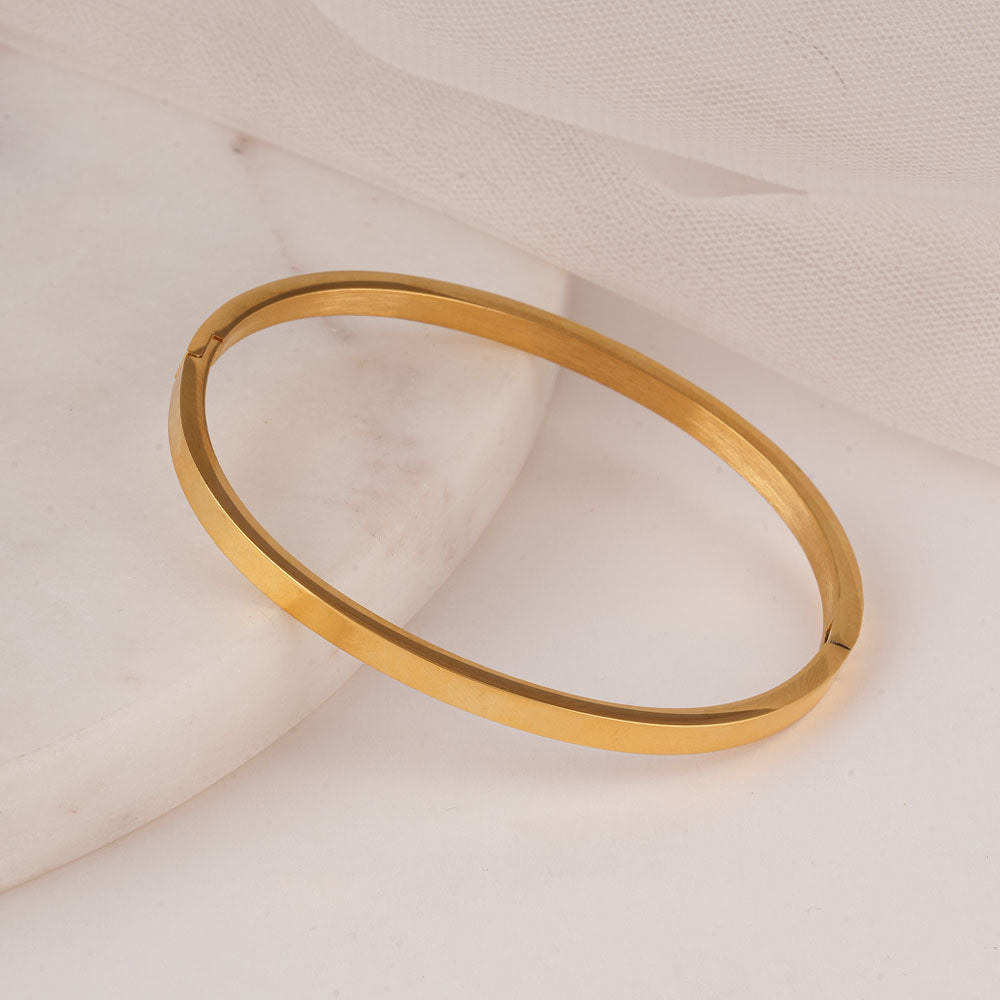Classy Stone Bangle Bracelet