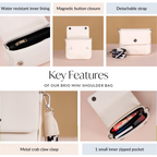 Brio Classic Confidence Shoulder Bag White