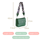 Brio Cheeky Chic Shoulder Bag Green