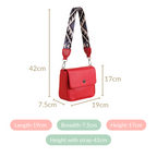 Brio Saucy Sport Shoulder Bag Red