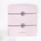 Blossom Reverie Silver Chain Bracelet Set Of 2