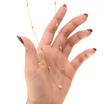 Single Pearl Necklace