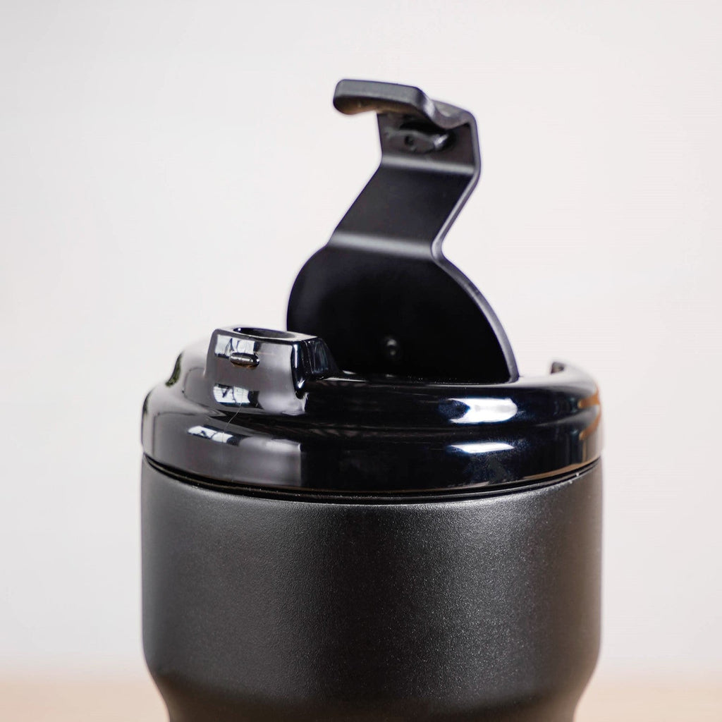 Brewster Stainless Steel Spill Proof Coffee Tumbler Black Noir 350ml