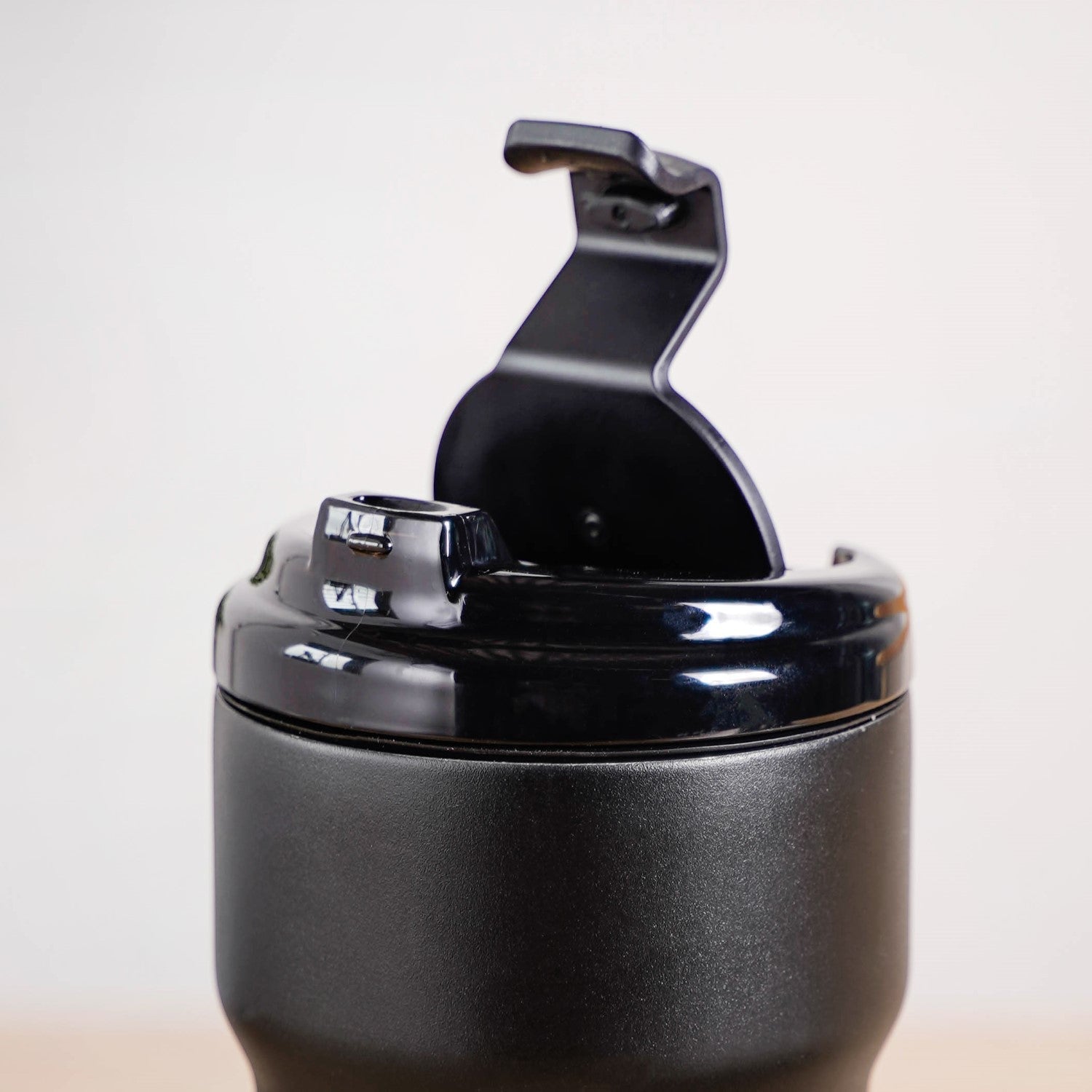 Brewster Stainless Steel Spill Proof Coffee Tumbler Black Noir 350ml