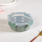 Gripso Borosilicate Glass Lunch Box With Silicone Sleeves Set Of 3 Sage Green