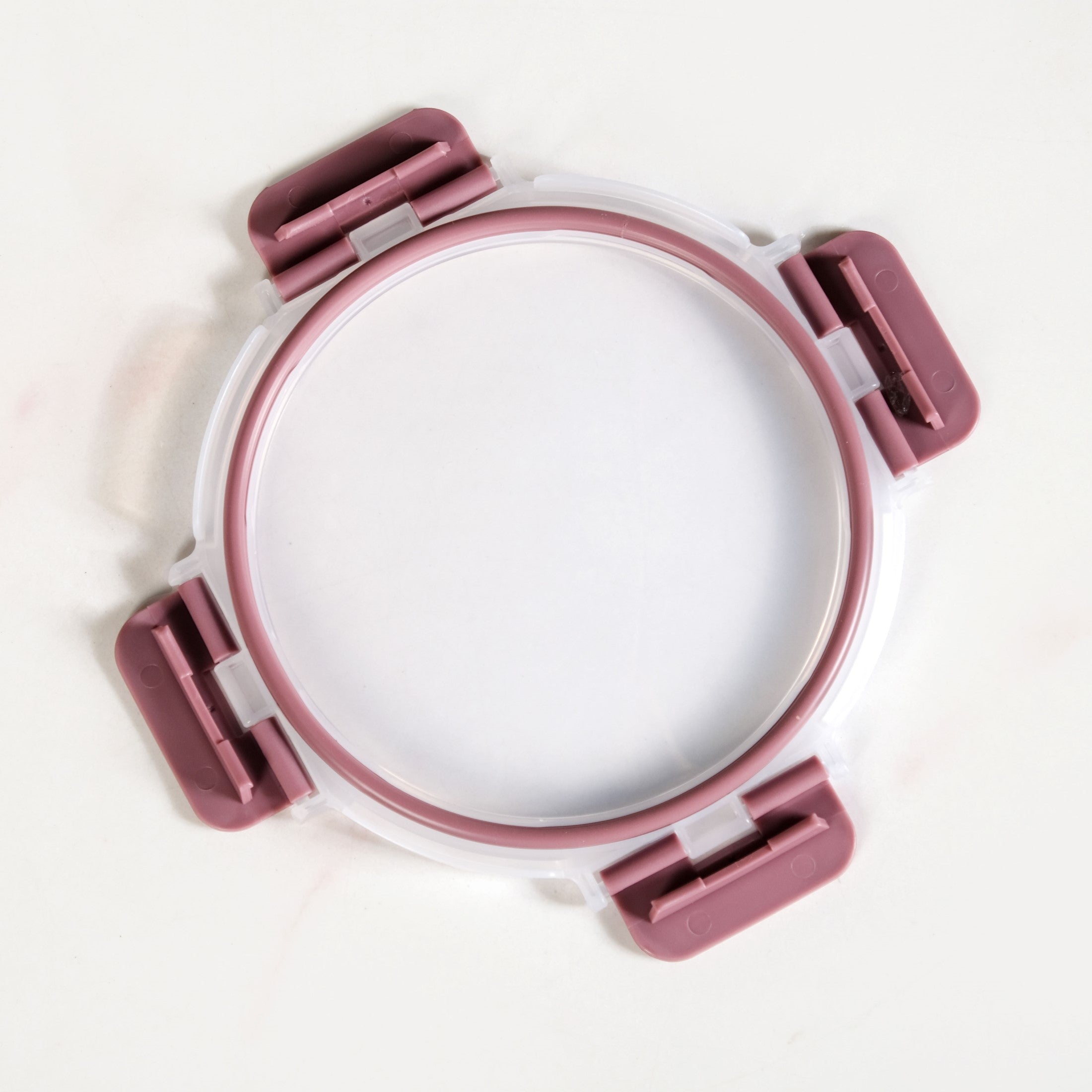 Gripso Food Storage Container With Silicone Sleeves Set Of 3 Mauve