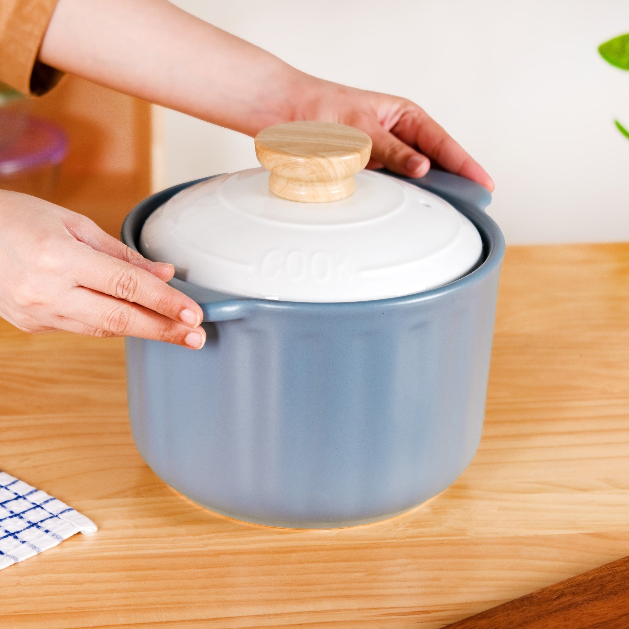 Homebrew Ceramic Stock Cooking Pot 3700ml