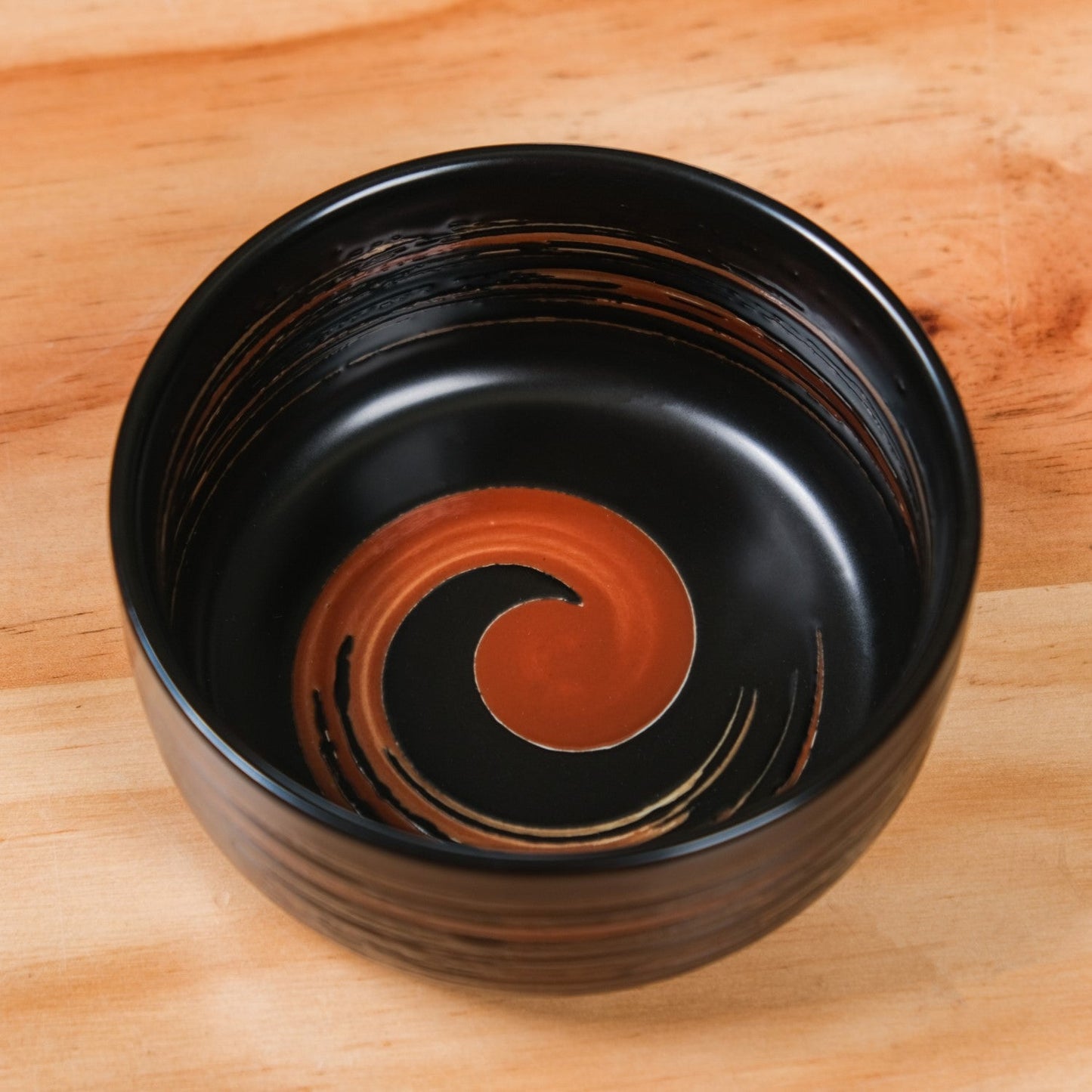 Exotic Ceramic Soup Bowls Black Set Of 4 400ml