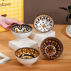 Ceramic Calida Soup Bowl Set Of 4 300ml