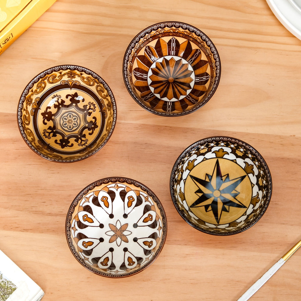 Ceramic Calida Soup Bowl Set Of 4 300ml