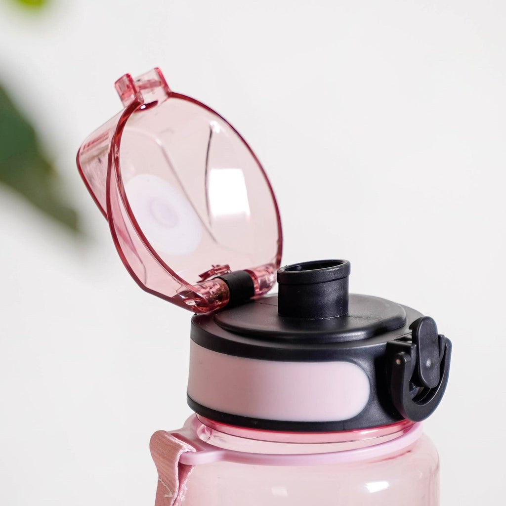 Aqualite Spillproof Water Bottle Set Of 2 Coral Sunset 1000ml