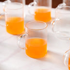 Borosilicate Tea Cup Set of 12