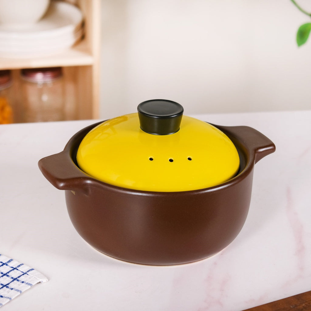 Limonelle Flame Safe Ceramic Cooking Pot 1600ml