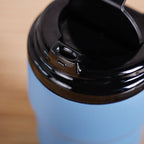 Brewster Easy Sip Copper Insulated Travel Mug Azure Blue 350ml