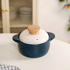 Cera Korean Stew Pot With Lid Teal 1150ml