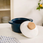 Cera Korean Stew Pot With Lid Teal 1150ml