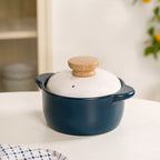 Cera Korean Stew Pot With Lid Teal 1150ml