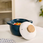 Cera Cooking Pot With Lid Teal 1800ml