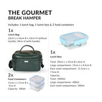 All In One Lunch Bag And Lunchbox Set Of 4