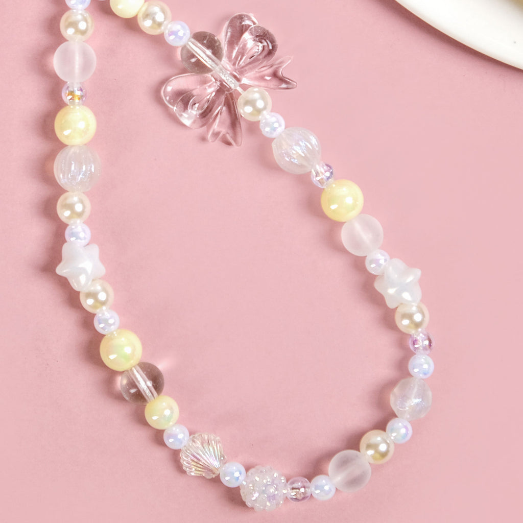 Bow And Beads Cute Phone Charm