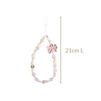 Bow And Beads Cute Phone Charm