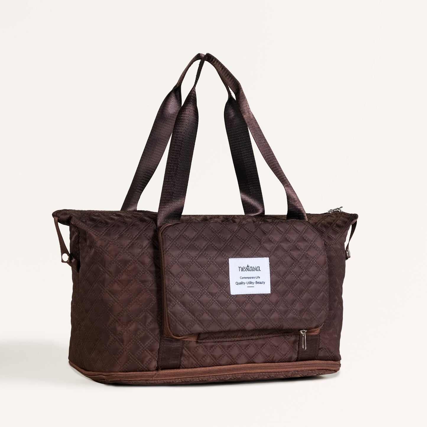 Montara Extendable Foldable Bag Dark Brown