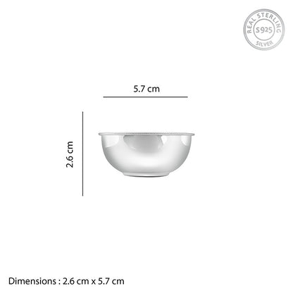 Silver Minimal Bowl