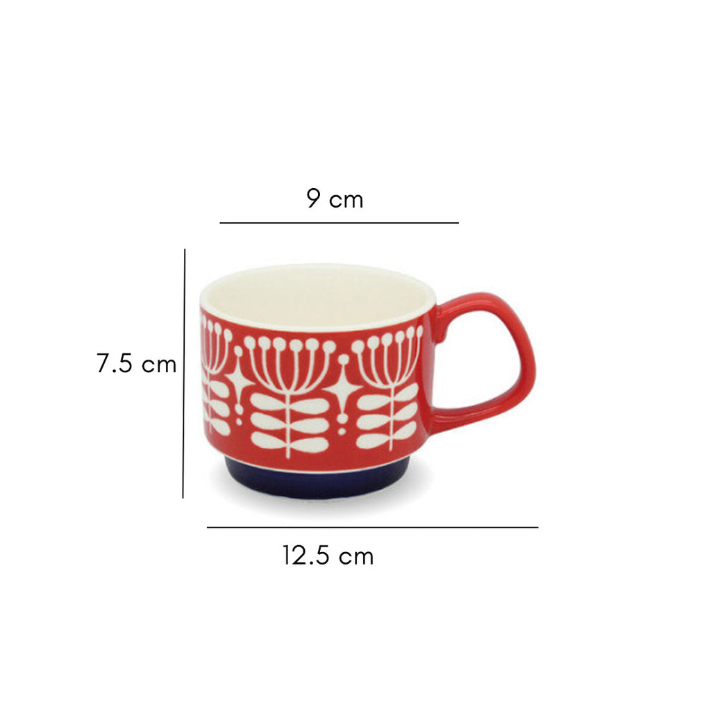 Red And White Cup