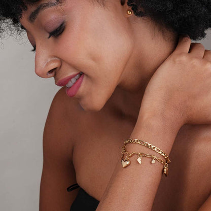 Heartstrings Luxe Gold Bracelet