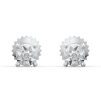 Divine Sparkle 925 Sterling Silver Lab Grown Diamond Earrings