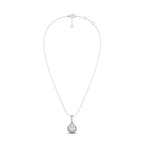 Aurora Bloom 925 Sterling Silver Lab Grown Diamond Pendant
