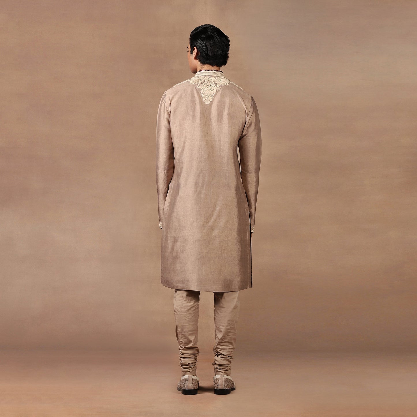 Warm Taupe Kurta Set | MURAQQA