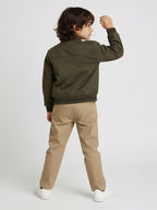 HOP Kids Olive Suede Jacket