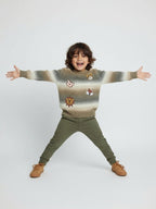 HOP Kids Brown Ombre Sweater