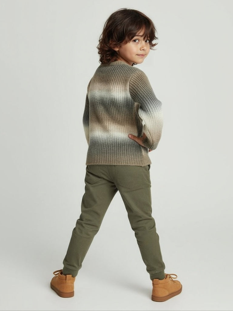 HOP Kids Brown Ombre Sweater