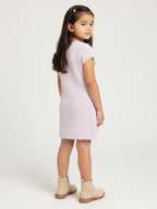 HOP Kids Pink Knitted Bodycon Dress