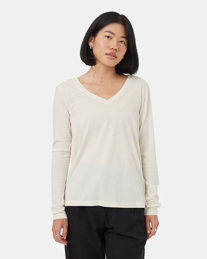 TreeBlend V-Neck Longsleeve T-Shirt