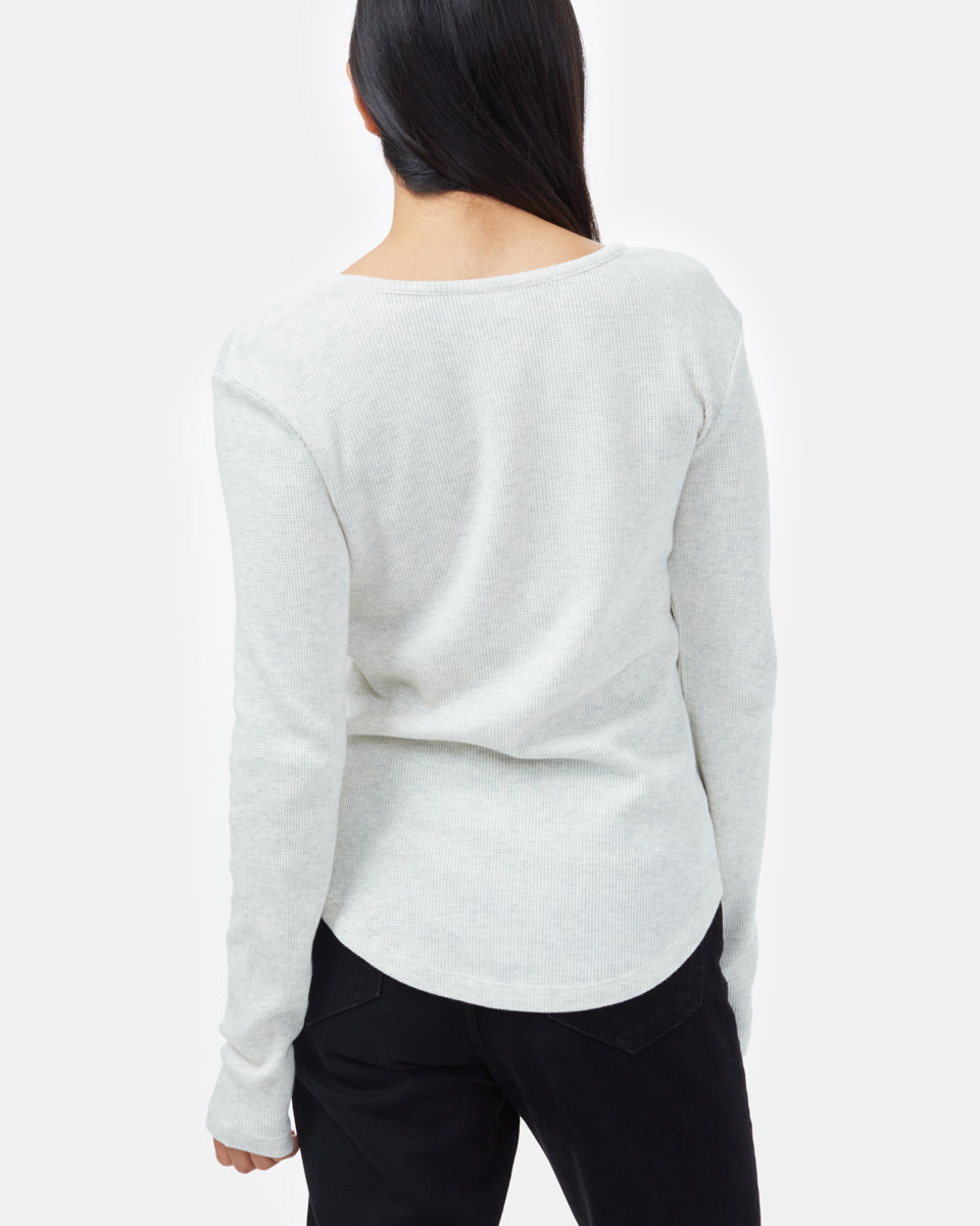 TreeWaffle Henley Longsleeve