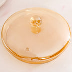 Amber Borosilicate Glass Cooking Pot 2250ml