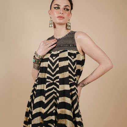 Zebra Print Maxi Dress | CHAR