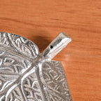 Aesthetic Leaf Tealight And Agarbatti Holder Set Of 2 In Festive Gift Box