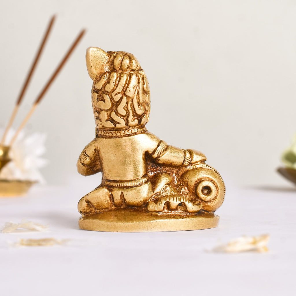 Pure Brass Laddu Gopal Idol 5cm