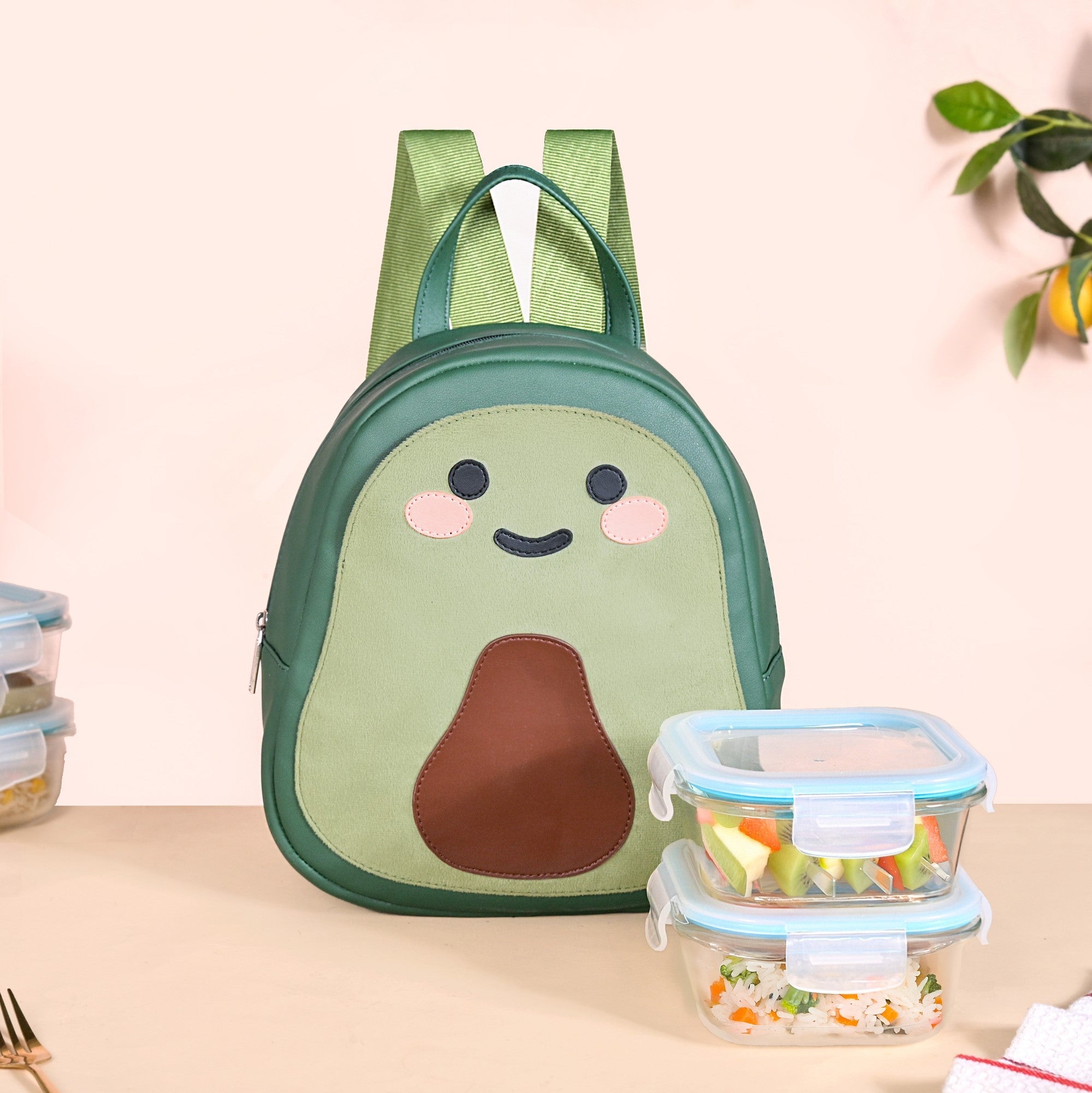 Avocado Insulated Kids Lunch Bag