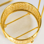 Opulent Baroque Cutlery Holder With Spoons And Forks