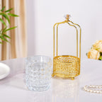 Opulent Baroque Cutlery Holder With Spoons And Forks