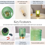 Bubble Glass Table Lamp