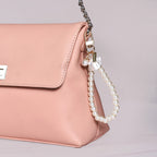 Elegant Faux Pearl Keychain