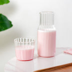 Bedside Glass Carafe With Tumbler