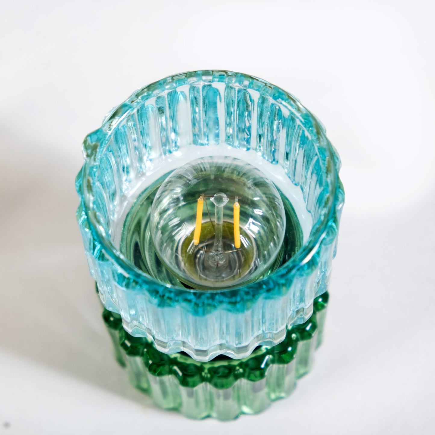 Hourglass Battery LED Lamp