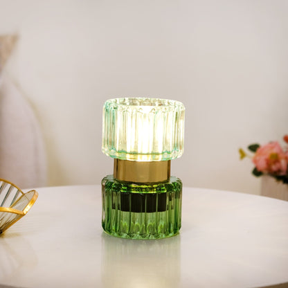 Hourglass Battery LED Lamp